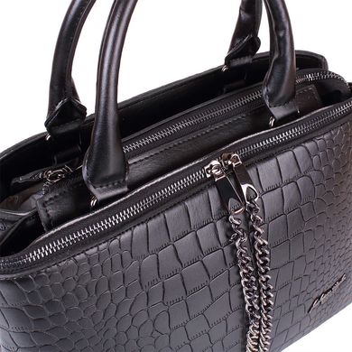 Женская сумка из качественного кожезаменителя FRAPAN (ФРАПАН) ETK4965-2 Черный