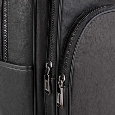Кожаный мужской рюкзак Tiding Bag NM11-166A Черный
