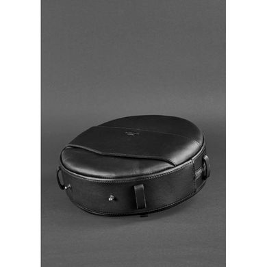 Круглая сумка-рюкзак maxi Графит - черная Blanknote BN-BAG-30-g