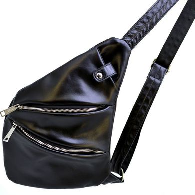 Чоловіча сумка через плече GA-6402-3md чорна бренд TARWA Чорний