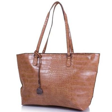 Жіноча сумка з якісного шкірозамінника AMELIE GALANTI (АМЕЛИ Галант) A991233-beige Коричневий