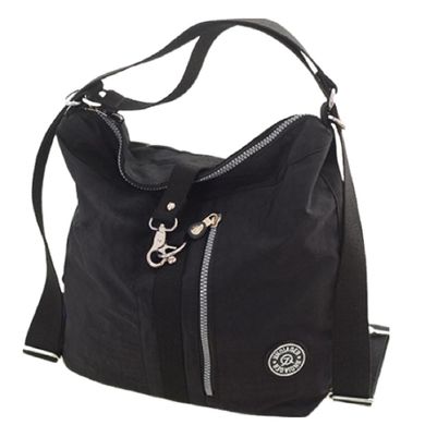Женская текстильная вместительная сумка Confident WT2-9822A Черный