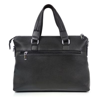 Чоловіча шкіряна сумка для ноутбука Tiding Bag F-A25F-17637A Чорний