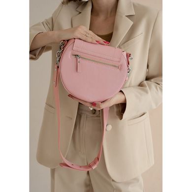 Женская кожаная сумка Mandy розовая Blanknote TW-Mandy-pink