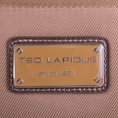 Сумка-планшет женская текстильная TED LAPIDUS (ТЕД ЛАПИДУС) FRHNY4004H15-12 Бежевый
