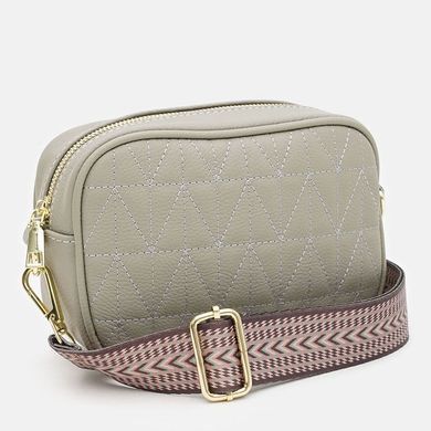 Женская кожаная сумка Borsa Leather K16602light.gr-gray