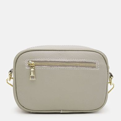 Женская кожаная сумка Borsa Leather K16602light.gr-gray