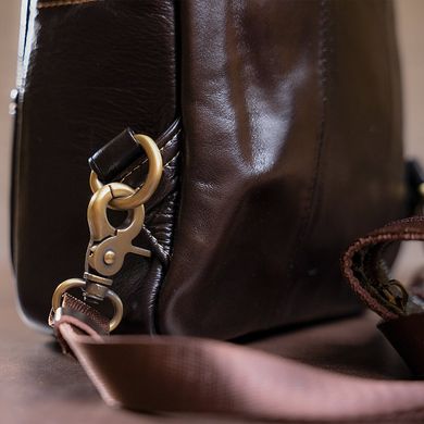 Сумка-рюкзак кожаная Vintage 14785 Коричневая