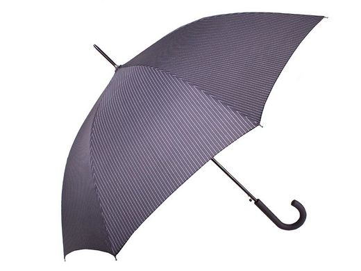 Зонт-трость мужской полуавтомат DOPPLER (ДОППЛЕР), коллекция DERBY (ДЭРБИ) DOP77267P-2 Черный