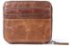 Картхолдер кожаный Vintage 14936 Светло-Коричневый