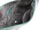 Женская наплечная кожаная сумка на ремне Borsacomoda темно-зеленая 810.014
