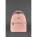 Натуральная кожаный мини-рюкзак Kylie барби - розовый Blanknote BN-BAG-22-barbi
