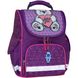 Рюкзак школьный каркасный с фонариками Bagland Успех 12 л. фиолетовый 377 (00551703) 80213687