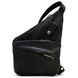 Рюкзак косуха на одне плече TARWA RAG-6402-4lx crazy з наппой Чорний