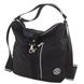 Жіноча текстильна вмістка сумка Confident WT2-9822A Чорний