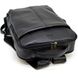 Міський шкіряний чоловічий рюкзак чорний TARWA FA-7280-3md Чорний