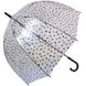 Зонт-трость женский механический FULTON (ФУЛТОН) FULL042-Candy-Leopard Прозрачный