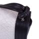 Женская мини-сумка из качественного кожезаменителя AMELIE GALANTI (АМЕЛИ ГАЛАНТИ) A1410190-white-black Черный