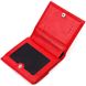 Яскраве жіноче портмоне з натуральної шкіри KARYA 21316 Червоний