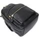 Шкіряний стильний жіночий рюкзак Vintage 20676 Чорний