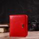 Чудовий жіночий гаманець невеликого розміру з натуральної шкіри CANPELLINI 21803 Червоний