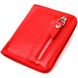 Превосходный женский кошелек небольшого размера из натуральной кожи флотар CANPELLINI 21803 Красный