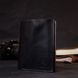 Стильное кожаное портмоне с держателем для Apple AirTag GRANDE PELLE 11625 Черный