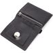 Стильне шкіряне портмоне з утримувачем для Apple AirTag GRANDE PELLE 11625 Чорний