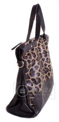 Модная женская сумка из кожи ETERNO E9307, Черный
