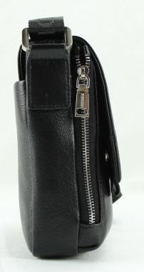 Надежная мужская кожаная сумка TOFIONNO 00288, Черный