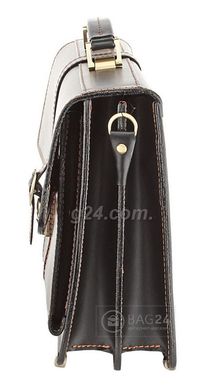 Надежный кожаный мужской портфель ручной работы 12266 Manufatto