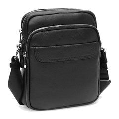 Мужская кожаная сумка Ricco Grande K12059-black