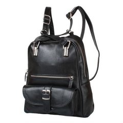 Рюкзак жіночий шкіряний LASKARA (Ласкарєв) LK-DM229-black Чорний