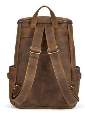 Дорожній рюкзак матовий Vintage 14887 Коньячний