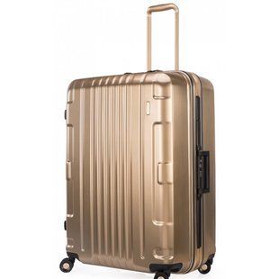 Валіза на 4 колесах Lojel KOZMOS L Metal Gold Золотистий Lj-CF1375-2L_G