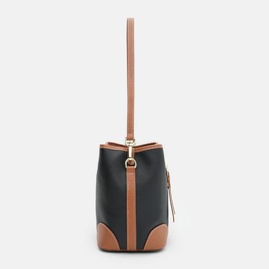 Женская кожаная сумка Keizer K19085bl-black