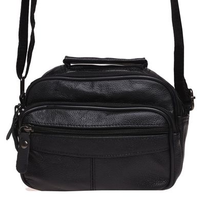 Мужская кожаная сумка Keizer K101a-black