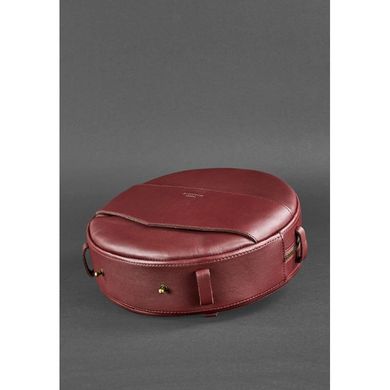 Круглая сумка-рюкзак maxi Виноград - бордовая Blanknote BN-BAG-30-vin