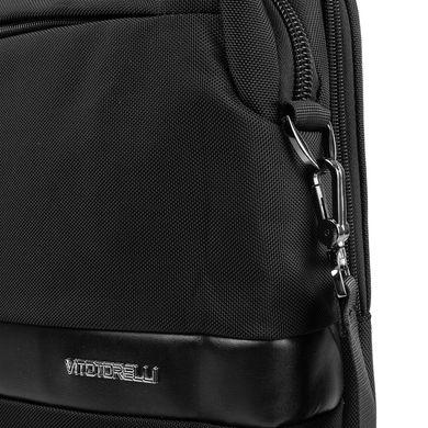 Мужская сумка с карманом для ноутбука VITO TORELLI (ВИТО ТОРЕЛЛИ) VT-K631-black Черный
