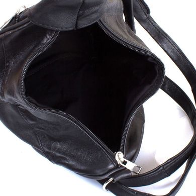 Женский кожаный мини- рюкзак TUNONA (ТУНОНА) SK2430-2 Черный