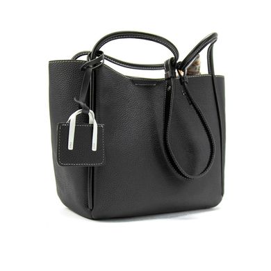 Жіноча сумка через плече з натуральної шкіри Olivia Leather B24-W-6055A Чорний