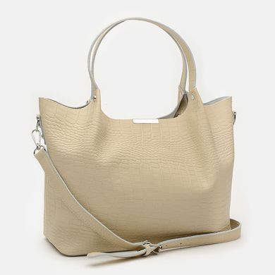 Женская кожаная сумка Ricco Grande 1l943rep-beige