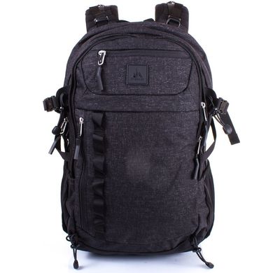 Мужской рюкзак ONEPOLAR (ВАНПОЛАР) W2190-black Черный