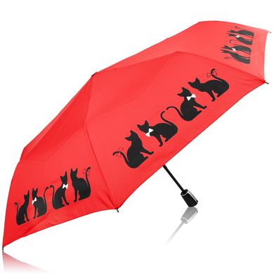 Зонт женский автомат DOPPLER (ДОППЛЕР) DOP7441465C06-red Красный