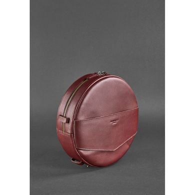 Круглая сумка-рюкзак maxi Виноград - бордовая Blanknote BN-BAG-30-vin
