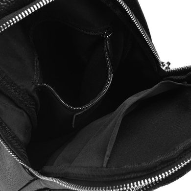 Чоловічий шкіряний рюкзак Borsa Leather k16603-black