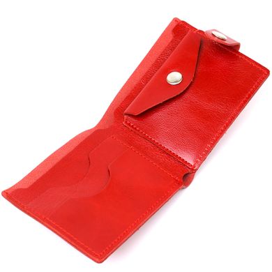Женское небольшое кожаное портмоне Shvigel 16440 Красный