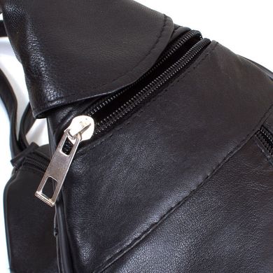 Жіночий шкіряний міні рюкзак TUNONA (ТУНОНА) SK2430-2 Чорний