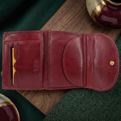 Женский кошелек Tony Perotti из натуральной кожи Italico 2058 rosso (90690) Красный