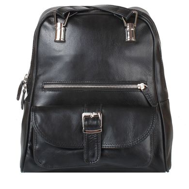 Рюкзак жіночий шкіряний LASKARA (Ласкарєв) LK-DM229-black Чорний